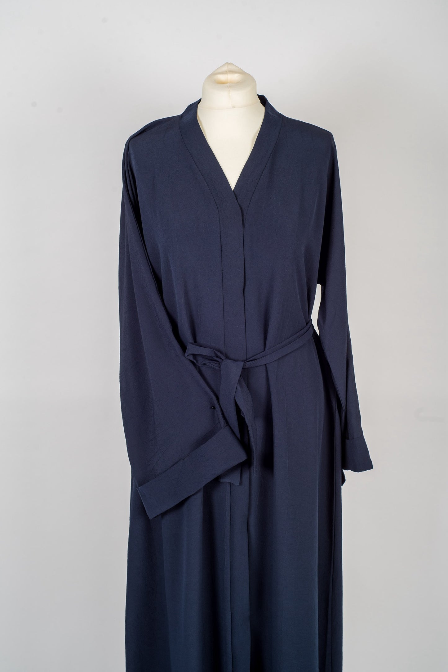 NAVY BLUE ARWA CREPE ABAYA