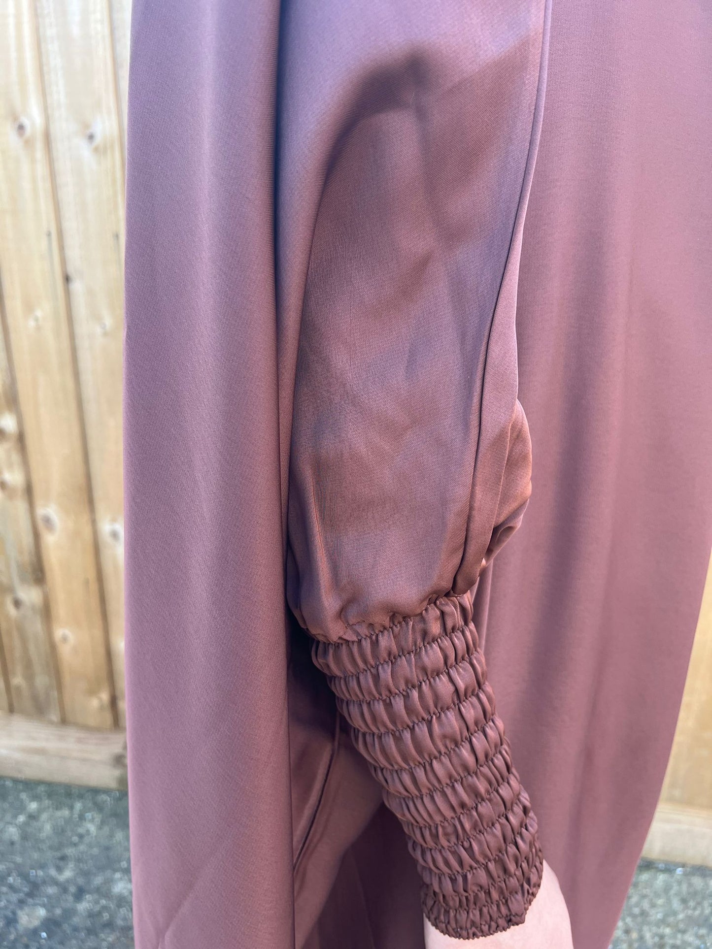 BROWN PRAYER ABAYA