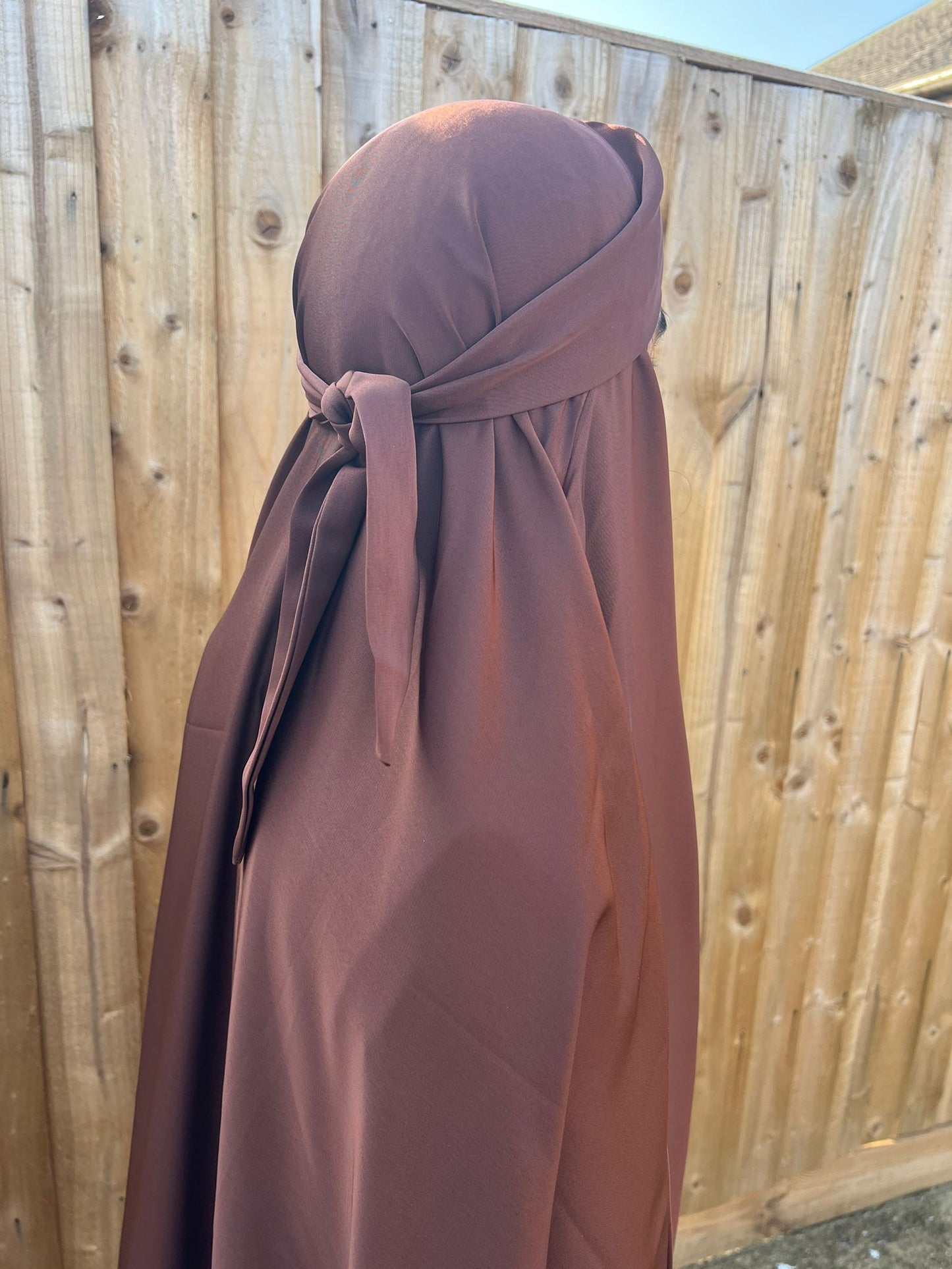 BROWN PRAYER ABAYA